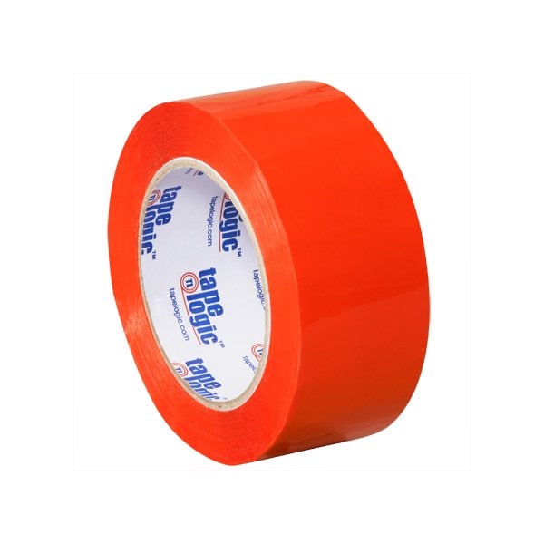 Tape Logic 2'' x 110 yds. Orange Tape Logic Carton Sealing Tape, 18PK T90222O18PK - main